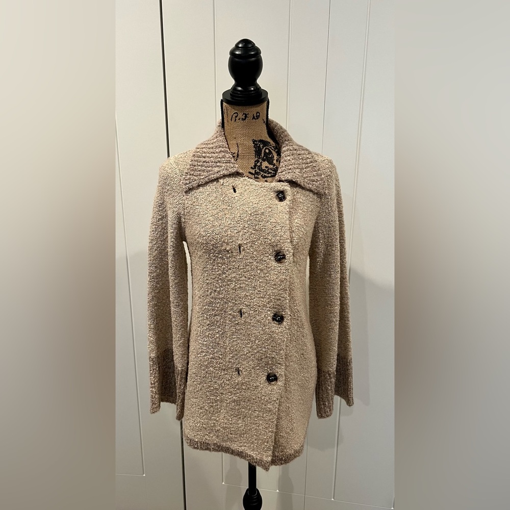 Size Medium Mystree Brown button Down Sweater